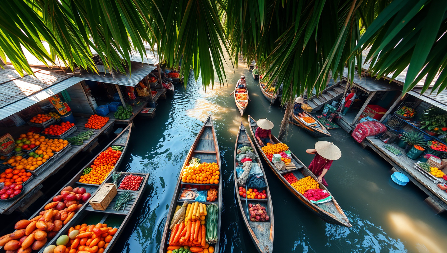 Thai markets and culinary experiences